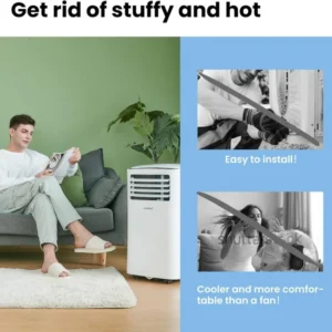 COMFEE MPPH-07CRN7 | Climatiseur Mobile 7000 BTU 3-en-1 – Image 7