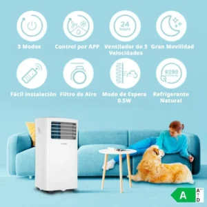 COMFEE Breezy Cool 2.0 | Climatiseur Mobile Connecté 7000 BTU – Image 13