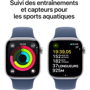 Montre connectée APPLE WATCH Serie 10 42mm Alu/Argent S/M Cellular Reconditionné – Image 7