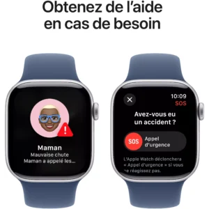 Montre connectée APPLE WATCH Serie 10 42mm Alu/Argent S/M Cellular Reconditionné – Image 5