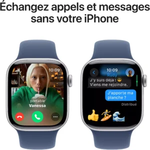 Montre connectée APPLE WATCH Serie 10 42mm Alu/Argent S/M Cellular Reconditionné – Image 4