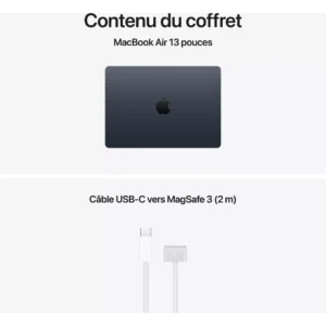 MACBOOK Air 13" Puce M5 CPU 10 / GPU 10 coeurs Mémoire RAM 16Go Stockage 1To SSD – Image 4