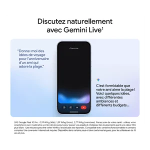 Smartphone GOOGLE Pixel 10 Pro Noir Vocalnique 256Go Reconditionné – Image 4