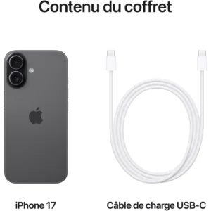 Smartphone APPLE iPhone 17 Noir 256Go – Image 3