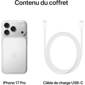 Smartphone APPLE iPhone 17 Pro Argent 256Go – Image 5