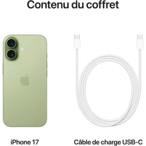 Smartphone APPLE iPhone 17 Sauge 256Go – Image 3