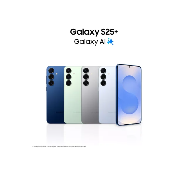 Smartphone SAMSUNG Galaxy S25+ Gris 256Go1